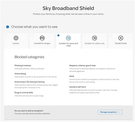 how to access sky shield|Sky Broadband Shield Parental Controls .